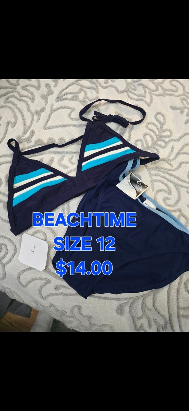 BEACHTIME SWIMWEAR / SIZE 10 / NWT - (#4A)